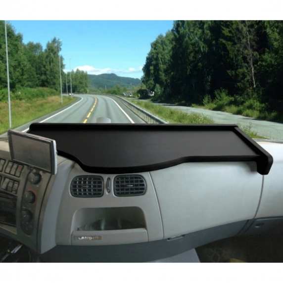 Tablette centrale - Renault D 2013+ - Noire