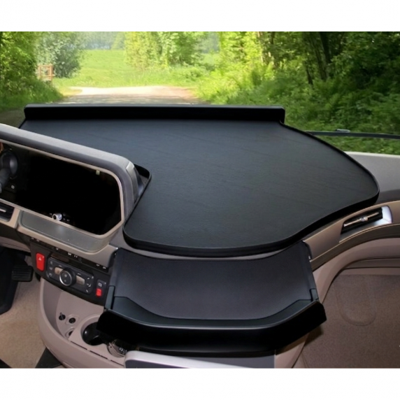 Tablette centrale - DAF XF/XG/XG+ 2021+ - Noire