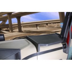 Tablette passager - Mercedes ACTROS / PROCABIN / AROCS / ANTOS - Cabine 2300mm ou 2500mm- Noire