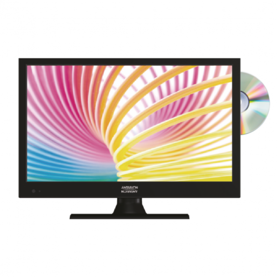 TV HD LCD 22" 55CM DVD
