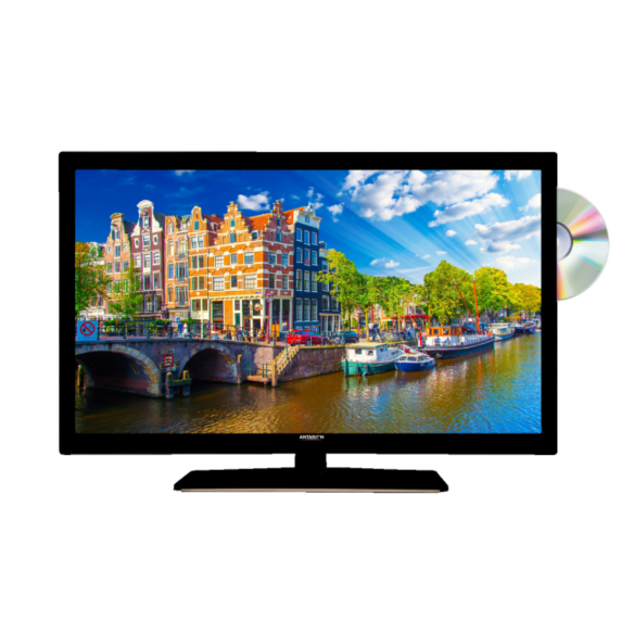 TV HD LCD 22" 55CM DVD