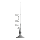 Antenne CB magnétique
