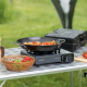 Réchaud à gaz portable - 160 g/h - 2200 W