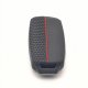 Coque de clés en silicone - Renault T/C/K 2020+ - Noir/Rouge