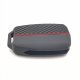 Coque de clés en silicone - Renault T/C/K 2020+ - Noir/Rouge