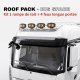 ROOF PACK pour Mercedes ACTROS BigSpace 2011+ - Rampe de toit + 4x STRANDS Dark Knight Insane