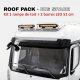 ROOF PACK pour Mercedes ACTROS GigaSpace 2011+ - Rampe de toit + 4x JUMBO Full LED w/ veilleuses blanches et orange