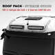 ROOF PACK pour Mercedes ACTROS StreamSpace 2011+ - Rampe de toit + 2x barres de LED 55 cm JUMBO