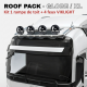 Roof Pack Volvo FH/FM - 1 rampe de toit w/ LEDs + 4x Projecteurs VIKLIGHT VENUS 135W