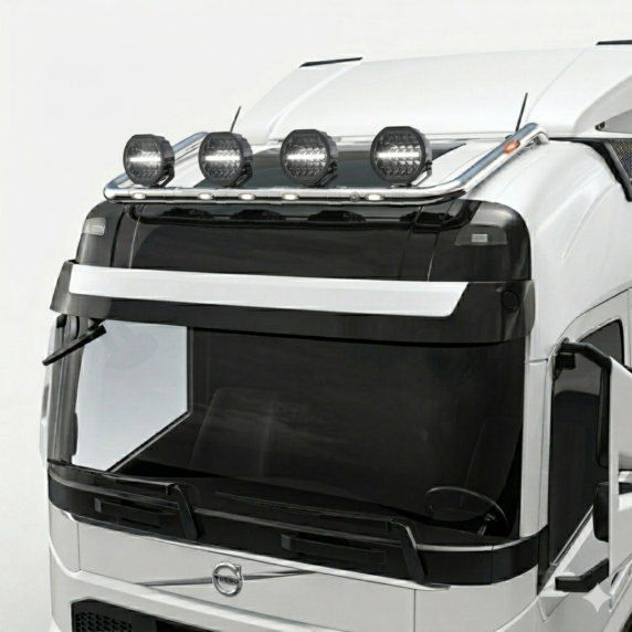 Roof Pack Volvo FH/FM - 1 rampe de toit w/ LEDs + 4x Projecteurs VIKLIGHT VENUS 135W