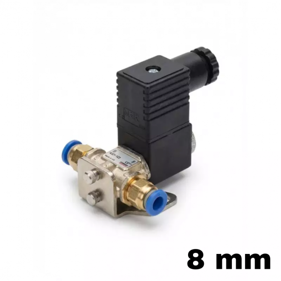 Électrovanne avec connecteur 8mm - 24V