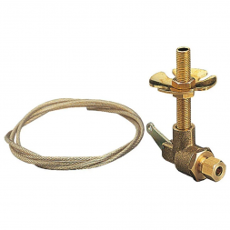VALVE PNEUMATIQUE POUR TROMPE ACTIONNABLE A LA MAIN