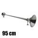 NEDKING - Trompe inox 95 cm