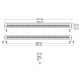 RAMPE DE LED 79CM 150W OSRAM 9-36V