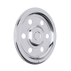 Enjoliveur 17,5" plat - Jantes arrières - 6 trous - Plein