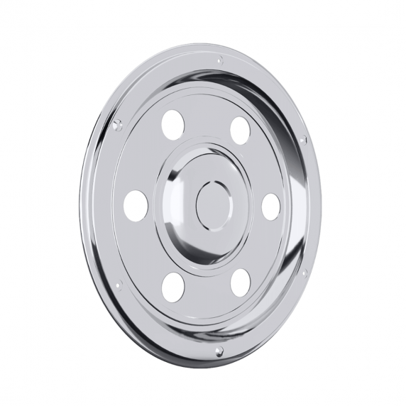 Enjoliveur 17,5" plat - Jantes arrières - 6 trous - Plein