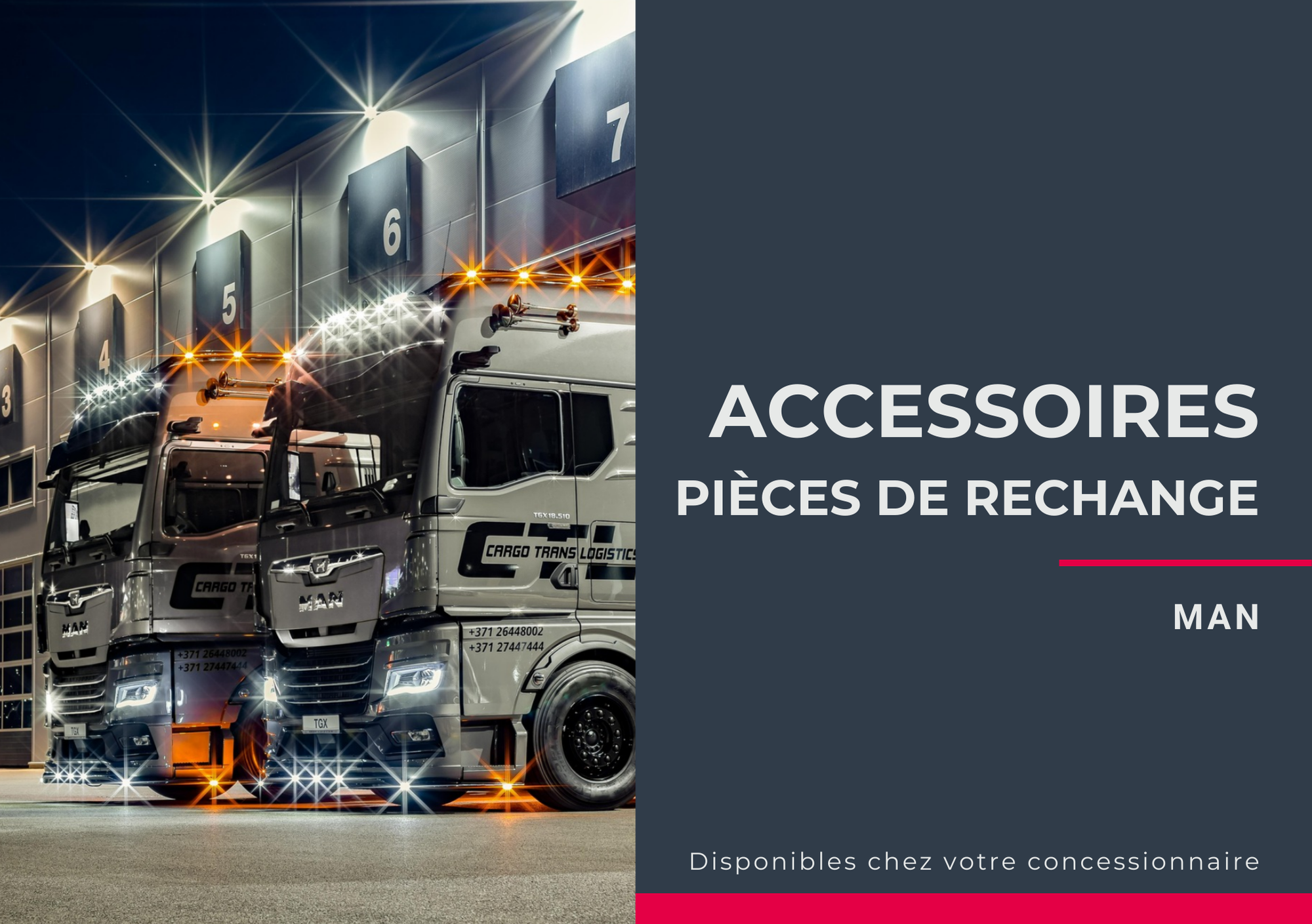 Catalogue accessoires compatibles MAN