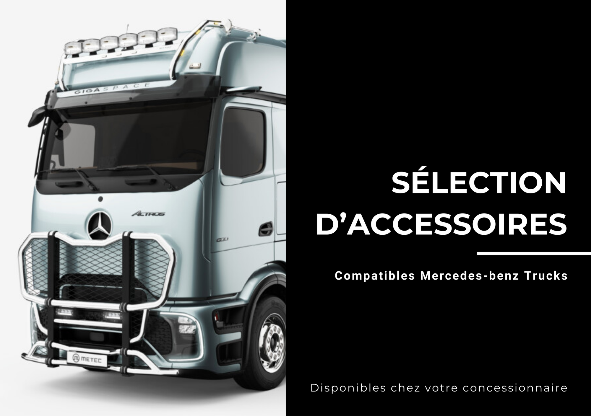 Catalogue accessoires compatibles MERCEDES