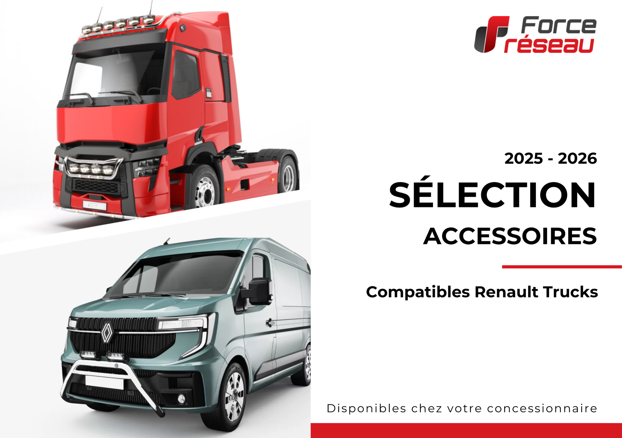 Catalogue accessoires compatibles RENAULT TRUCKS