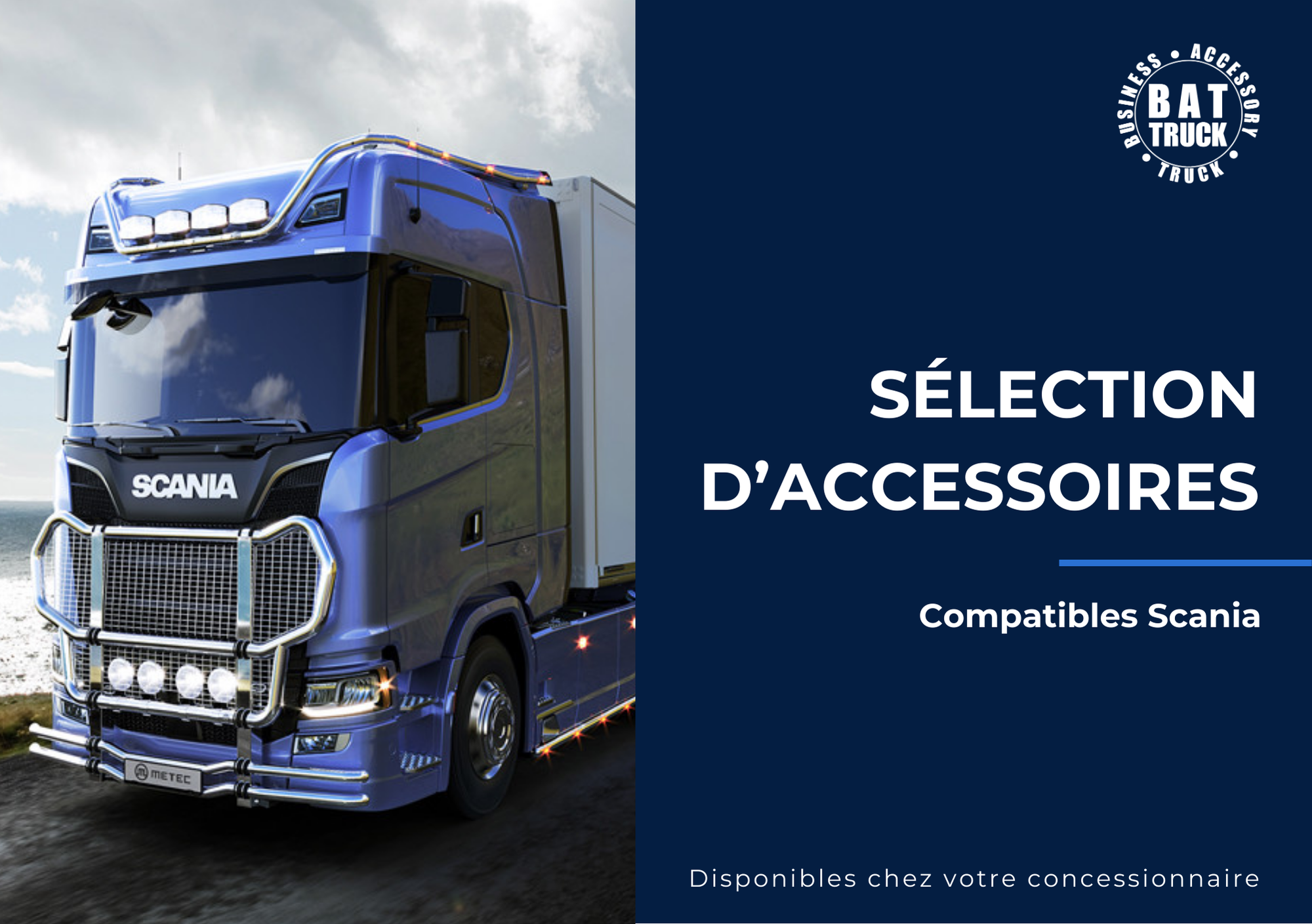 Catalogue accessoires compatibles SCANIA