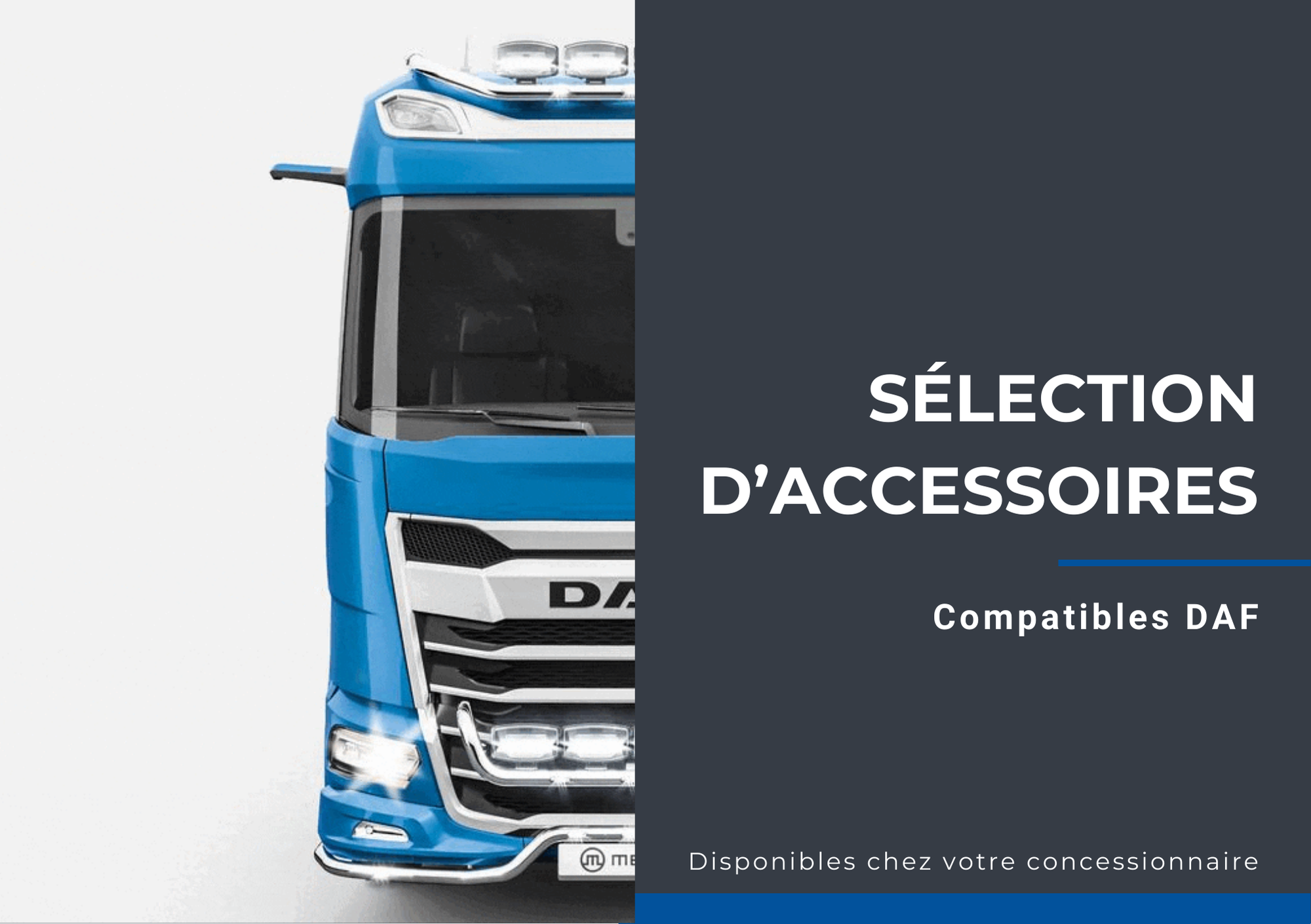 Catalogue accessoires compatibles DAF